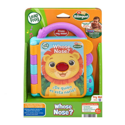 LeapFrog Whose Nose? Children Book 6