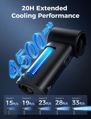 Aecooly Portable Misting Fan Cold Air 3