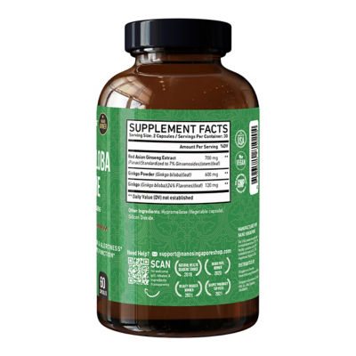 Nano Singapore Ginkgo Biloba Extreme (60 Capsules) 3