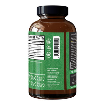 Nano Singapore Ginkgo Biloba Extreme (60 Capsules) 4