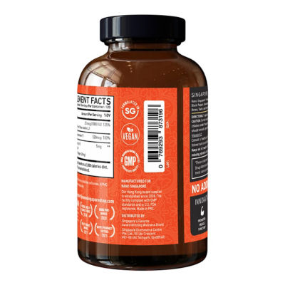 Nano Singapore Vitamin Complex K2 + D3 (120 Capsules) 4