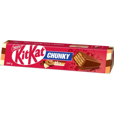 KIT KAT 奇巧Chunky巧克力混合装244g 1