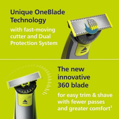 Philips QP6552/15 OneBlade Pro 360 Face And Body Trimmer 12