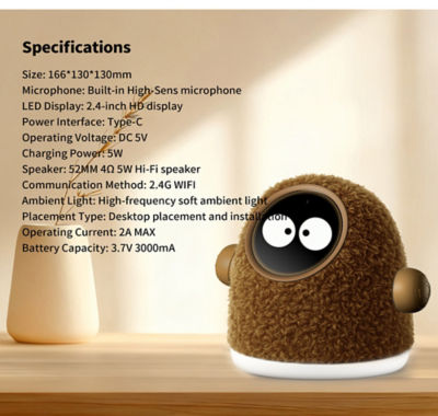 Steed AI Emotional Companion Robot 10