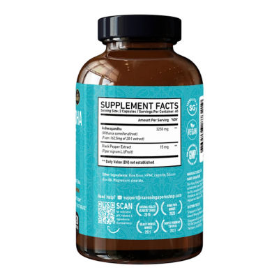Nano Singapore Ashwagandha Extreme (120 Capsules) 3