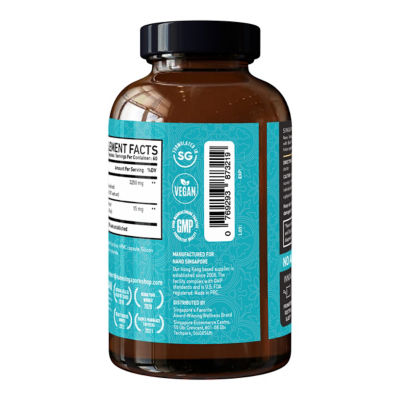 Nano Singapore Ashwagandha Extreme (120 Capsules) 4