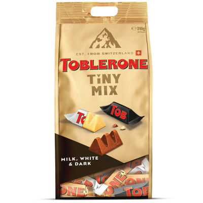 TOBLERONE 瑞士三角巧克力混合小包 240g 1