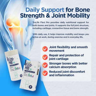 TRULIFE [BUY 1 FREE 1] TRULIFE Flexi•Pro Bones & Joint Supplement (240 Tablets) 4