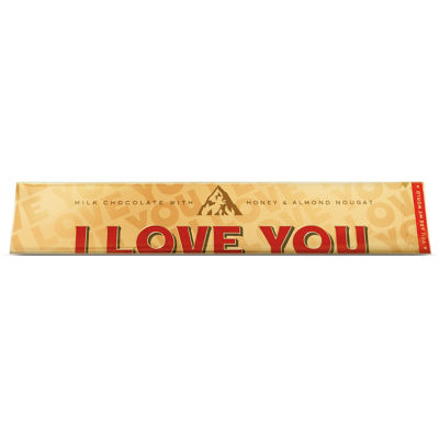Toblerone Milk Chocolate with Message 340g 3