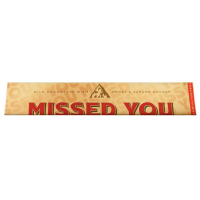 Toblerone Milk Chocolate with Message 340g 5