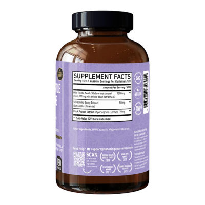 Nano Singapore Milk Thistle Extreme (120 Capsules) 3