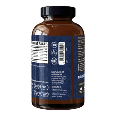 Nano Singapore Himalayan Shilajit (90 Capsules) 4