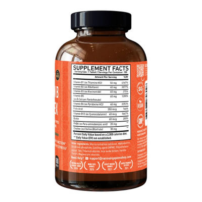 Nano Singapore Vitamin B Complex (180 Tablets) 3