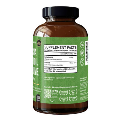 Nano Singapore Sacha Inchi Oil Extreme (180 Softgels) 3