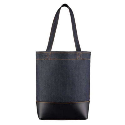 A.P.C. Axel Unisex Tote Bag Dark Navy CODDP-M61444 3