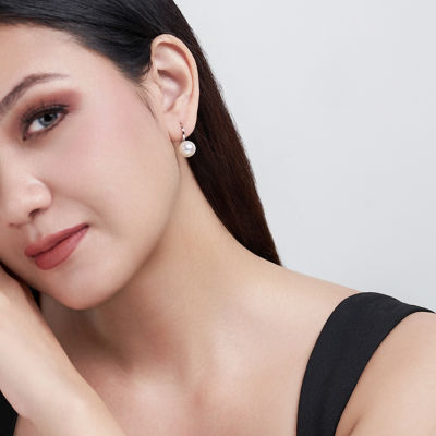 Pearly Lustre Edison Round Pearl Earrings WE00781 5