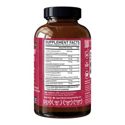 Nano Singapore Cranberry Complex (120 Capsules) 3