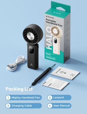 Aecooly Halo 04 Cooling Foldable Handheld Fan 11