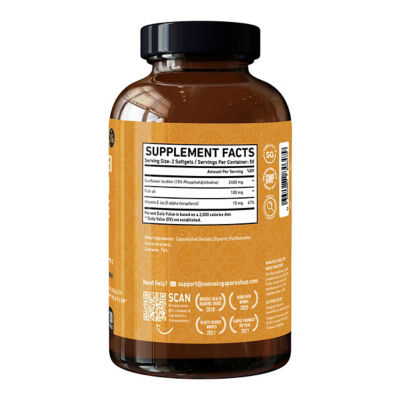 Nano Singapore Sunflower Lecithin Extreme (100 Softgels) 3