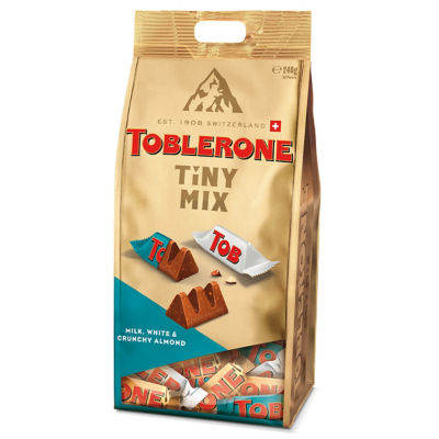 TOBLERONE 瑞士三角巧克力迷你杏仁混合装 240克 3