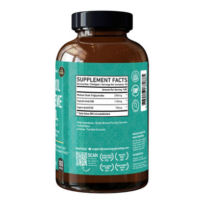 Nano Singapore MCT Oil Extreme (180 Softgels) 3