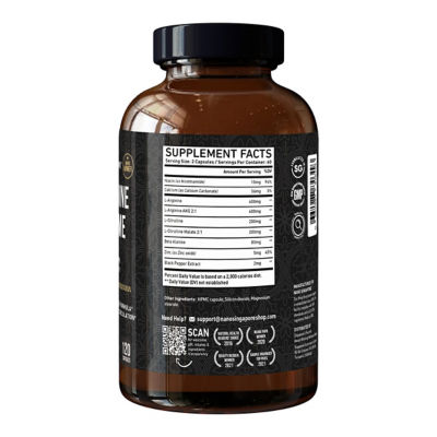 Nano Singapore L-Arginine Extreme (120 Capsules) 3