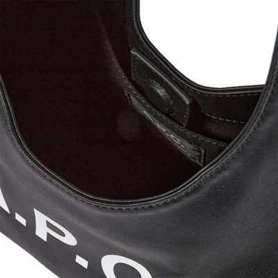 A.P.C. Baby Ninon Shoulder Bag Black PUAAT-F67027 4