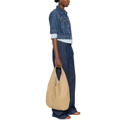 A.P.C. Le Neige Grained Leather Bag Cashew PXCBC-F67008 4