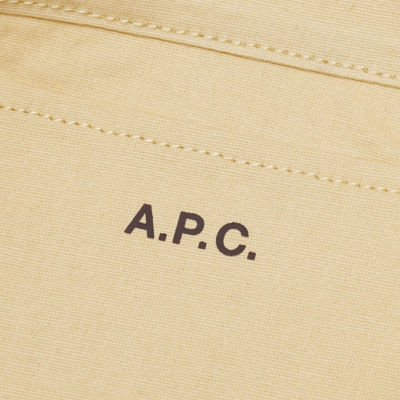 A.P.C. Lou Rue Madame Small Tote Bag Beige COHMN-M67065 4
