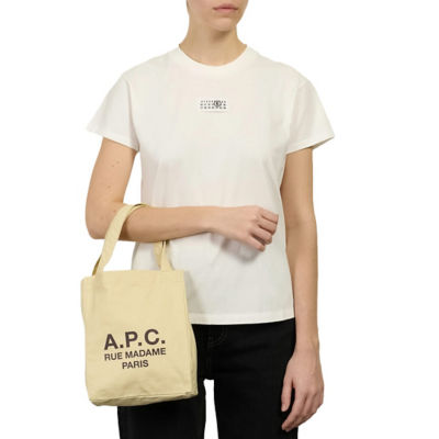 A.P.C. Lou Rue Madame Small Tote Bag Beige COHMN-M67065 6