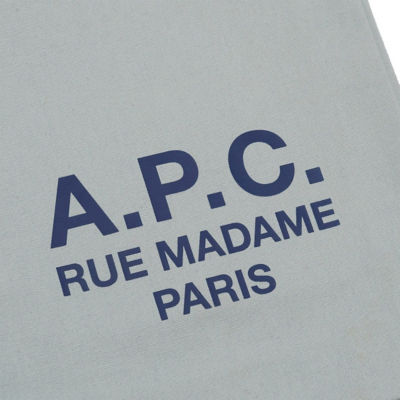 A.P.C. Lou Rue Madame Small Tote Bag Blue COHMN-M67065 3