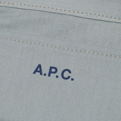 A.P.C. Lou Rue Madame Small Tote Bag Blue COHMN-M67065 4