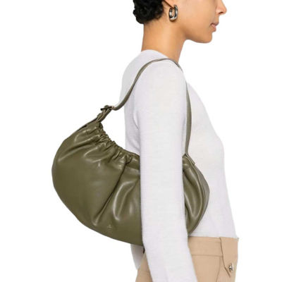 A.P.C. Sac Ninon Hoop Bag Kaki Militaire PUAAT-F67049 3