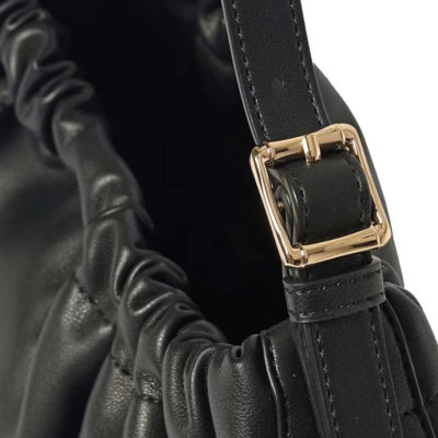 A.P.C. Sac Ninon Hoop Bag Black PUAAT-F67049 3