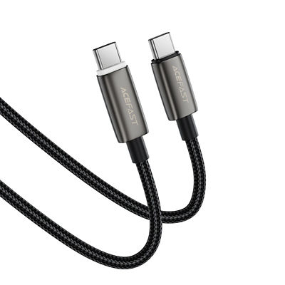 Acefast C23-03 USB-C to USB-C 60W Intelligent Power-Off Charging Data Cable (1.2m) - Black 3
