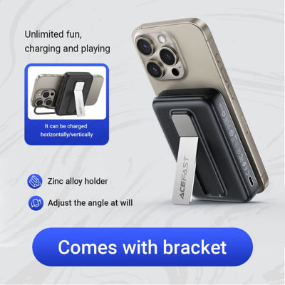 Acefast 3C Magnetic Power Bank 10000mAh 22.5W Wireless Charger M24 4