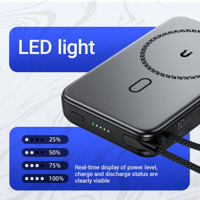 Acefast 3C Magnetic Power Bank 10000mAh 22.5W Wireless Charger M24 6