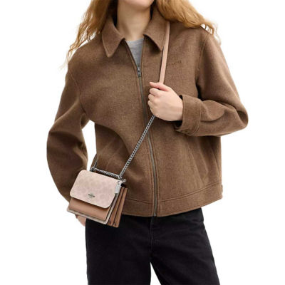 COACH Mini Klare Crossbody Bag In Signature Canvas Sand/Taupe CW206 5