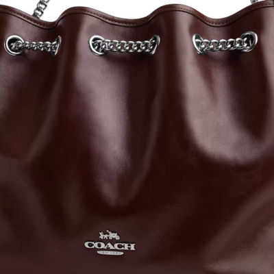 COACH Evelyn Shoulder Bag Maple CCZ79 4