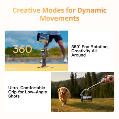 DJI Osmo Mobile 8P Pro Framing And Tracking Phone Gimbal - Advanced Tracking Combo 7