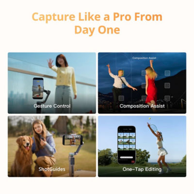 DJI Osmo Mobile 8P Pro Framing And Tracking Phone Gimbal - Advanced Tracking Combo 8