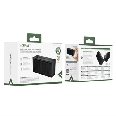 Acefast K9 Go Portable Wireless Speaker - Black 5