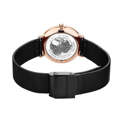 Bering Ultra Slim 29mm Watch - Rose Gold/Black Bracelet (15729-166) 3