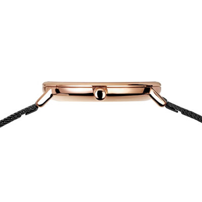 Bering Ultra Slim 29mm Watch - Rose Gold/Black Bracelet (15729-166) 5