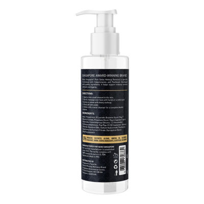 Nano Singapore Pore Detox Makeup Remover (200ml) 2