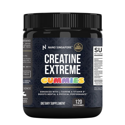 Nano Singapore Creatine Extreme Gummies (120 Gummies) 1