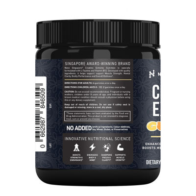 Nano Singapore Creatine Extreme Gummies (120 Gummies) 2