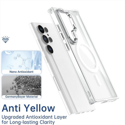 Red Monster Samsung Galaxy S26 Ultra Gassan M Stand Clear Case 5