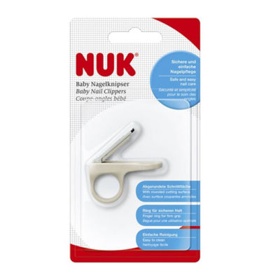 NUK Baby Nail Clippers with Grip Ring 3