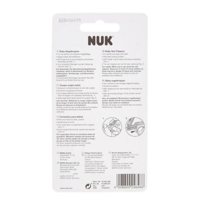 NUK Baby Nail Clippers with Grip Ring 4